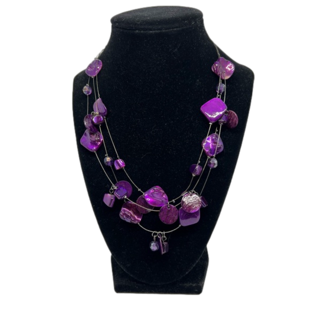 NWT Women’s Style & Co. Purple Fashion Necklace